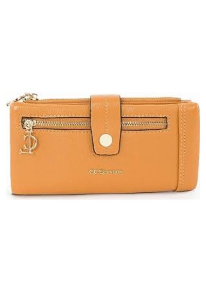 Ccs Çıtçıt ve Fermuar Detaylı Bayan Cüzdan
