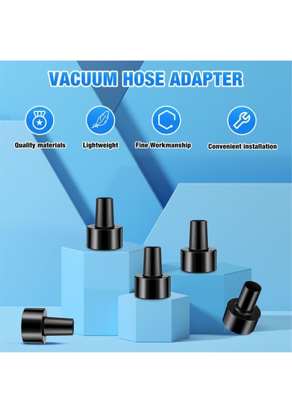 5pcs WS25011A 2-1/2-Inç Ila 1-1/4 Inç Evrensel Vakum Hortum Adaptörleri Kuru Islak Vakum Adaptörü, Vakum Süpürge Adaptörü (Yurt Dışından) modelleri