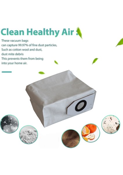 12PCS Yedek Parçalar Midea V12 V12 V10 Robot Vakum Temel Aksesuarları Dokunmayan Çöp Torbası (Yurt Dışından) modelleri