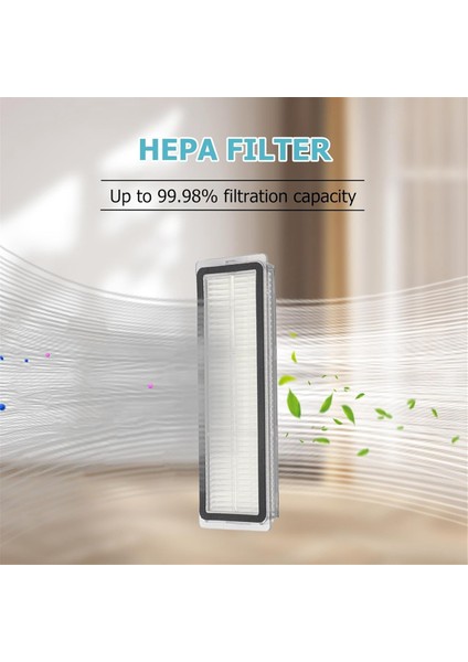 Dreametech L10S Ultra / L10 Ultra Robot Vakum Aksesuarları Ana Yan Fırça Hepa Filtre Mop Bezi Yedek Parçalar (Yurt Dışından) fiyatları