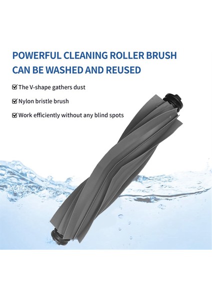 Dream L10S Için 2pcs Pro Ultra Isı Vakum Süpürge Yedek Yedek Parçalar Ana Fırça Kapak Kauçuk Milletvekili Fırça (Yurt Dışından) fiyatları