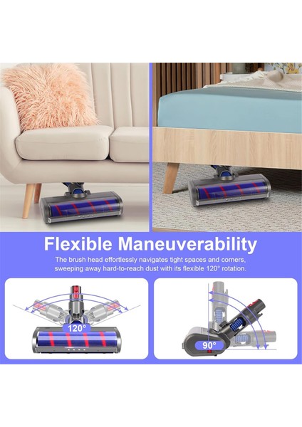 Vakum Elektrik Zemin Fırçası Dyson V7 V7 V8 V11 V11 G5 Zemin Yumuşak Silin (Yurt Dışından) indirimleri