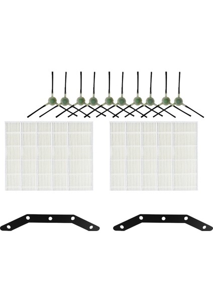 Lefant M210 M210S M210B M213 / Okp Lıfe K2 K3 K3A K4 K5 Yedek Parça Aksesuarları Yan Fırça Hepa Filtre Mop Bezi (Yurt Dışından)