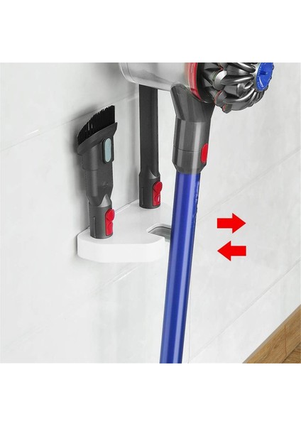 Vakum Duvar Montaj Braketi Evrensel Vakum Stand Tutucu Dyson V8 V7 V6/xiaomi/midea/shark Vakum Temizleyici Beyaz, B (Yurt Dışından) indirimleri