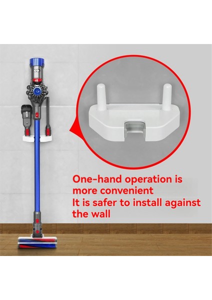 Dyson V8 V8 V7 V7 V6 /Xiaomi /Midea /Shark Vakum Evrensel Stand Yumruksuz Depolama Rafı için Vakum Duvar Montaj Braketi (Yurt Dışından) fiyatları