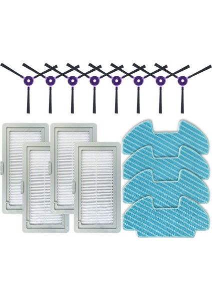 Yan Fırça Hepa Filtre Mop Rag Parçaları Mıdea I5 I5C VCR07 VCR08 MR09/SAMSUNG Powerbot-E Için VR05R5050WK Robot Vakum (Yurt Dışından)