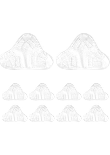 Yedek Pedler H2O H20 Mop X5 Buharlı Temizleyici Buhar Mop Kumaş Köpekbalığı Mop Bez Kapağı 10 Paket (Yurt Dışından)