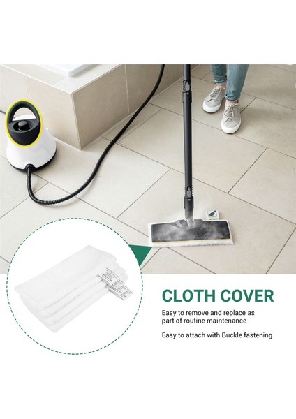 Karcher Için 4pcs Easyfix Buharlı Paspas Temizleme Pedi Kumaş Kapak Karcher Easyfix Sc2 Sc3 Sc5 Sc5 Buhar Paspası Temizleyici (Yurt Dışından) indirimleri