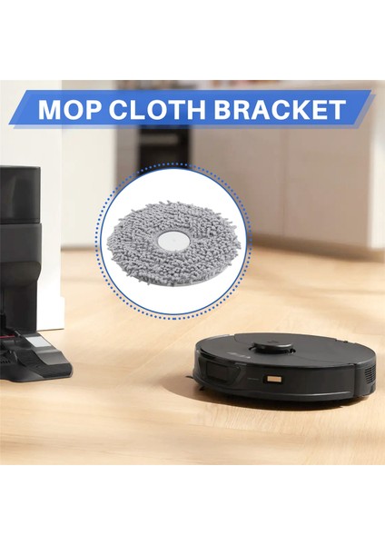 Roborock Paspas Tepsisi Için 1pcs P10/P10PRO Q Revo0/q Revo5 Q Revo Maxv Paspas Bez Tutucu Paspas Montajı Yedek Aksesuar Parçaları (Yurt Dışından) fırsatları