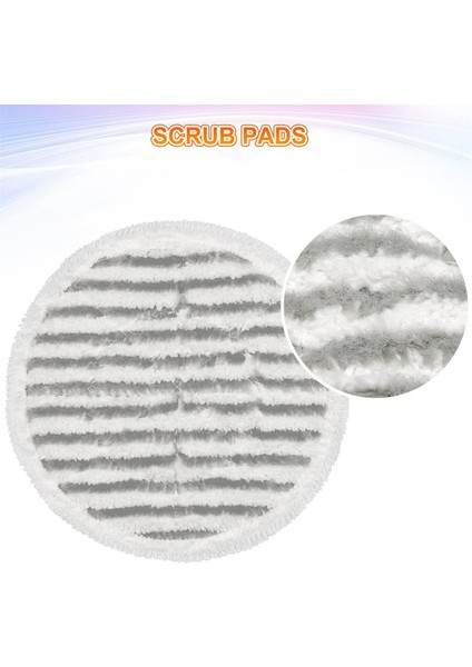 6 Paket S7000 Steam Mop Padleri Köpekbalığı S7000AMZ S7001 S7001TGT S7000 Serisi Steam Mop, Mikrofiber (Yurt Dışından) indirimleri