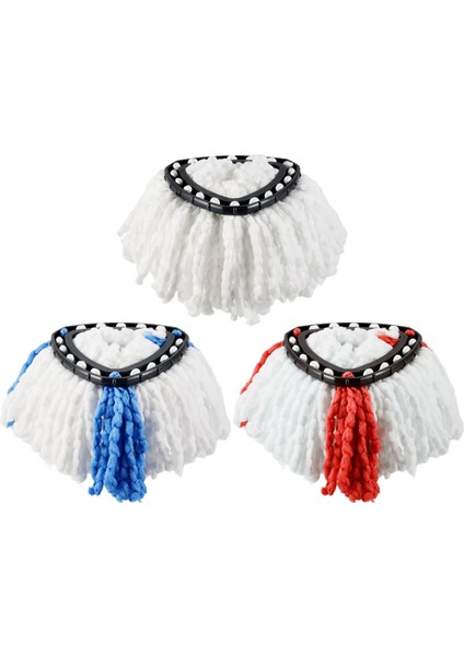 Vileda O-Cedar Rotary üçgen paspas Aksesuarları Üçgen Pamuk İplik Kafa Paspası Yedek Bez (3 PC) (Yurt Dışından) fiyatları