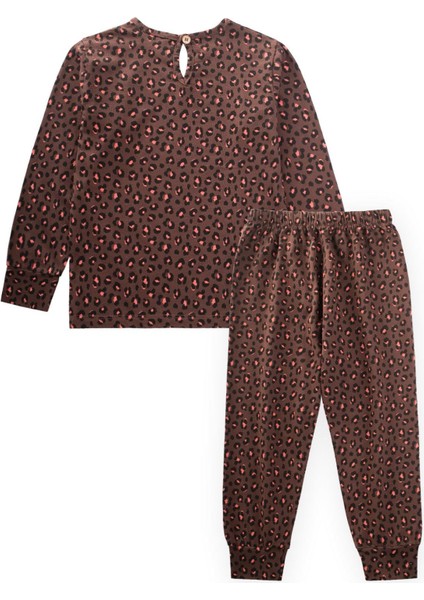 Pijama Takım 3-12 Yaş Kahverengi fiyatları