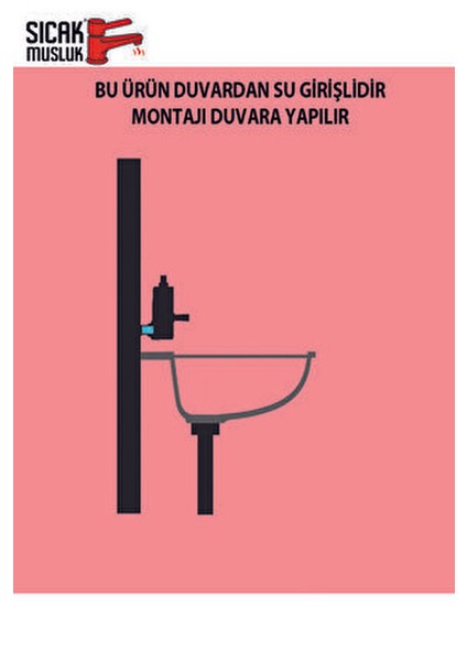 Su Isıtıcı Musluk Aç - Kapa Özelliği ile Güvenli Kullanım 2 Yıl Garanti