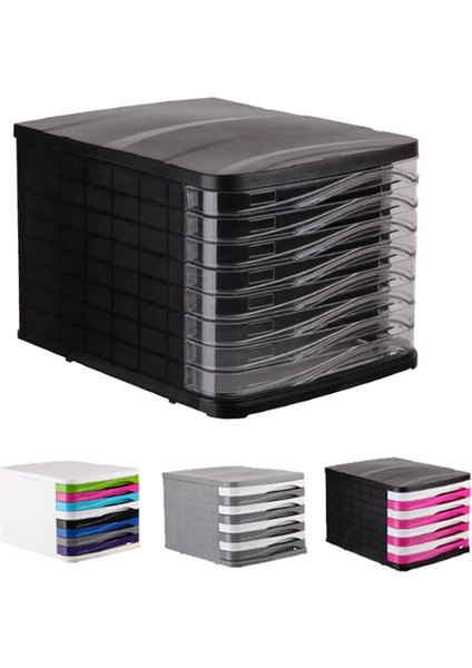 Ark 4448 8'lı Cekmelı Evrak Rafı