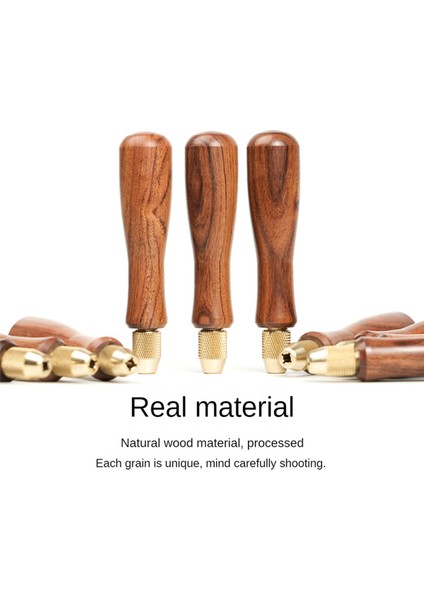 3x Ahşap Dosya Tutma Ahşap Kulplar Küçük Dosyalar Için Pirinç Kolet Chuck ile Aksesuarlar Dıy (Yurt Dışından) fırsatları