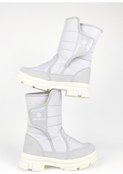 Günlük Içi Termal Kaydırmaz Taban Cırtlı Buz Kadın Kar Botu