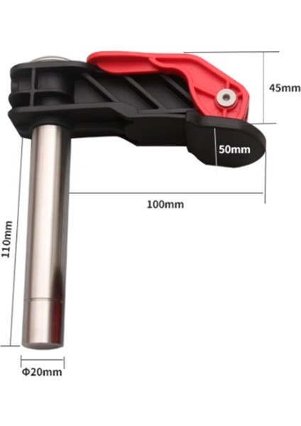 2pc Workbench Köpek Delikleri Hızlı Oyunculuk Tutma Kelepçesi Paslanmaz Çelik Ayarlanabilir Ahşap Işleme Bench Press Sabit ARAÇ-19MM (Yurt Dışından) fırsatları