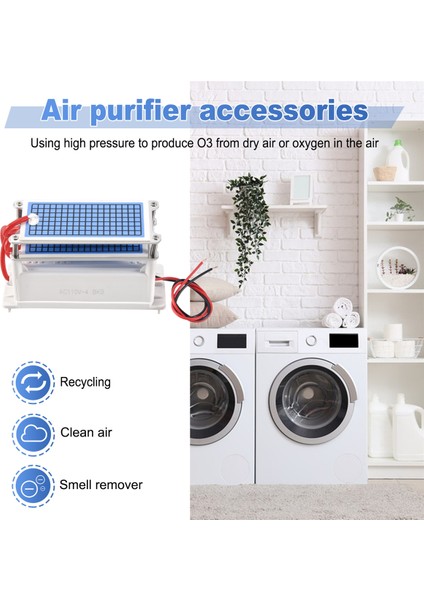 110V 60G/H Ozon Jeneratörü Taşınabilir Hava Temizleyici Hava Temizleyici Ozonizer Ev Ozonatörü O3 Ozon Makinesi Uzun Ömürlü (Yurt Dışından) fırsatları