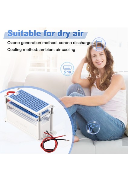 110V 60G/H Ozon Jeneratörü Taşınabilir Hava Temizleyici Hava Temizleyici Ozonizer Ev Ozonatörü O3 Ozon Makinesi Uzun Ömürlü (Yurt Dışından) indirimleri