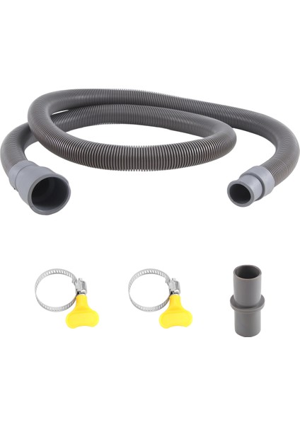 Otomatik Tamburlu Çamaşır Makinesi Tahliye Borusu Tahliye Hortumu Bağlantı Parçaları, 1,5 Metre (Yurt Dışından) modelleri