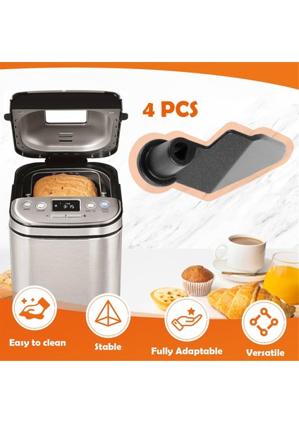 Cuisinart CBK-110KP Için 4 Parçalı Ekmek Makinesi Yoğurma Küreği Yapışmaz Ekmek Makinesi Yoğurma Küreği Yedek Karıştırma Küreği (Yurt Dışından) fiyatları