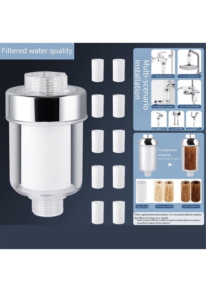 Su Çıkışı Arıtma Kitleri Evrensel Musluk Filtresi Mutfak Banyo Duş Ev Filtresi Pp Pamuk (Yurt Dışından) fırsatları