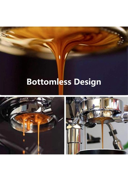 51 mm Dipsiz Portafilter, 3 Kulaklı Dipsiz Porta Filtre, Iki Toz Tepsisi, Paslanmaz Çelik Elek (Yurt Dışından) indirimleri