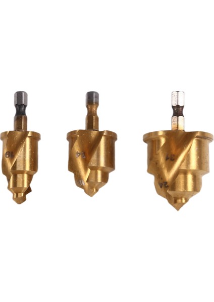 3pcs 20/25/32MM Adım Matkap Bit Sınırlı Döner Groove Ppr Kaldırma Koni Matkap Bitleri Su Boru Rayb (Yurt Dışından) modelleri