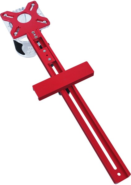 4 In 1 Yönlendirici Freze Groove Bracket-Cabinet Donanım Jig Yönlendirici Dairesi Kesme Jig Punch Yönlendirici Freze Groove Braket (Yurt Dışından) fiyatları