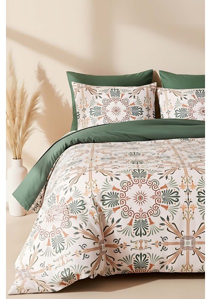 Etnik Saray Çift Kişilik Nevresim Takımı Pamuklu