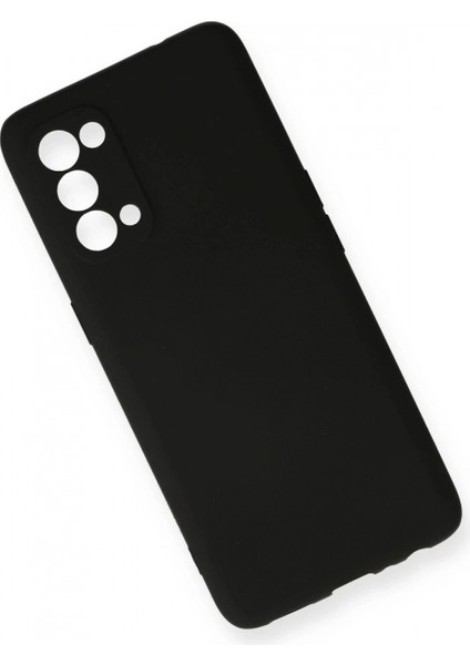 Oppo Reno 5 Kılıf First Silikon - Siyah modelleri