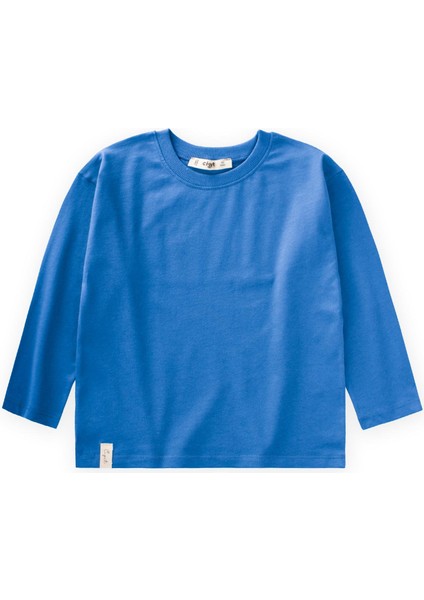 Mevsimlik Basic T-Shırt 2-10 Yaş Mavi fırsatları