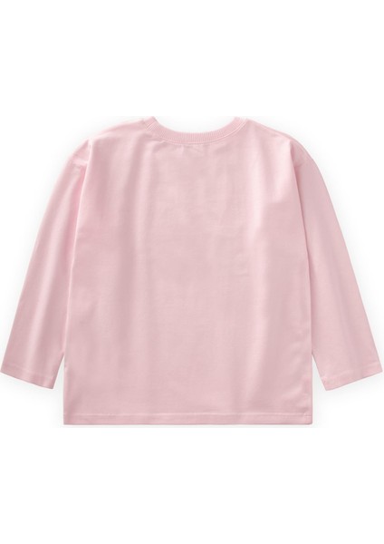 Mevsimlik Basic T-Shırt 2-10 Yaş Pudra Pembe indirimleri
