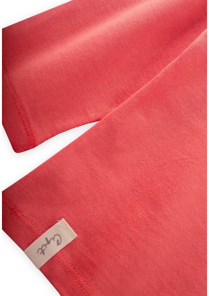 Mevsimlik Basic T-Shırt 2-10 Yaş Mercan modelleri