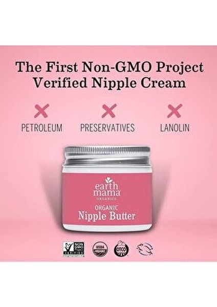 Organik Göğüs Ucu Kremi Emzirme İçin Onarıcı 60 ml Doğal İçeriklerle fırsatları