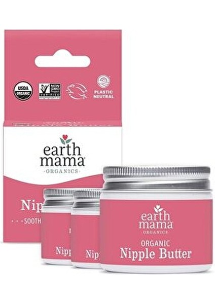 Organik Göğüs Ucu Kremi Emzirme İçin Onarıcı 60 ml Doğal İçeriklerle