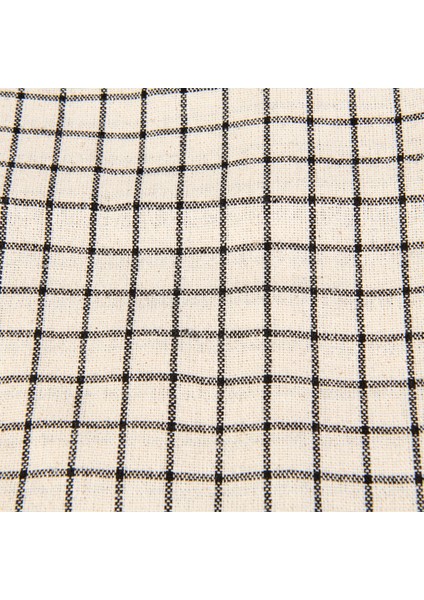 Myhome Vaasa 2'li Kurulama Bezi - Ekru / Siyah - 45X45 cm fırsatları