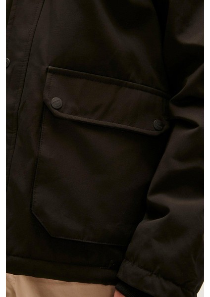 Rock Rabbit Jacket Siyah Erkek Mont 22.02.13.004-C01