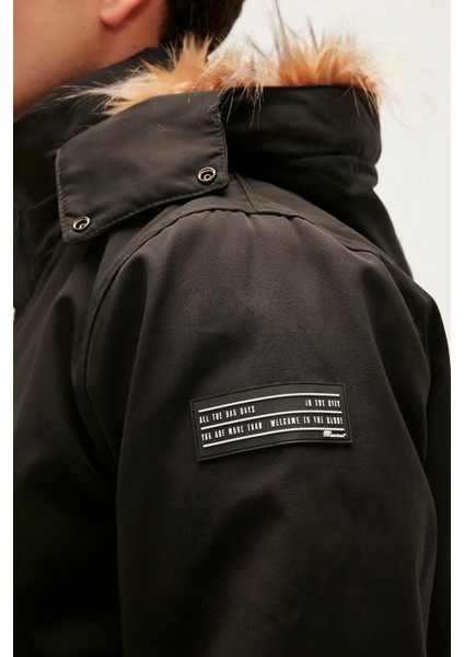 Rock Rabbit Jacket Siyah Erkek Mont 22.02.13.004-C01