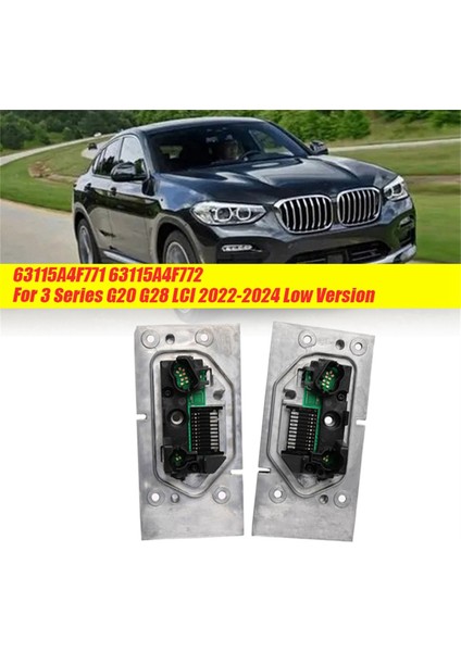Sol LED Far Modülü Melek Gözleri Kaynak 63115A4F771 Bmw G20 G28 Lcı 2022-2024 Drl Gündüz Koşu Sinyali (Yurt Dışından) fırsatları