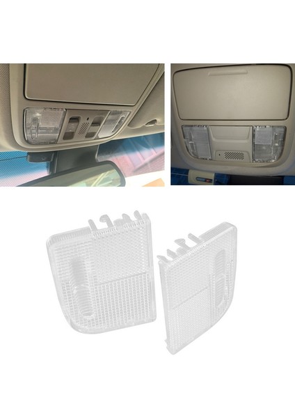 2pcs Sağ Sol Iç Çatı Haritası Işık Lens Okuma Lambası 34401-SDA-A21 34402-SDA-A21 Honda Tsx Accord Civic Crv (Yurt Dışından) indirimleri
