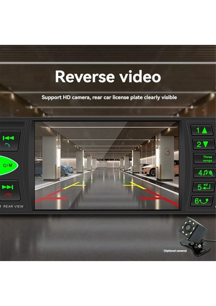 4.1 Inç Ekran Araba Mp5 Player Bluetooth 1 Din Uzaktan Ses Sistemi USB USB Aux Fm Desteği Arka Görünüm Kamerası (Yurt Dışından) indirimleri