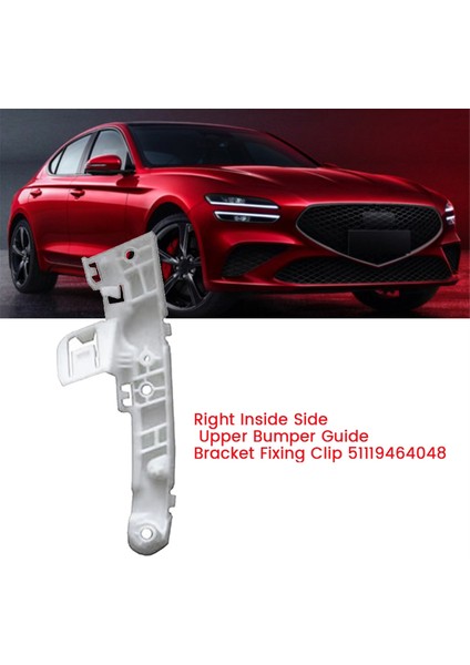 Ön Tampon Kılavuzu Sağ Taraftaki Üst Braket Parçası 51119464048 Bmw 7 Serisi G70 2022-2024 Tampon Kılavuzu Sabitleme Klibi (Yurt Dışından) fırsatları