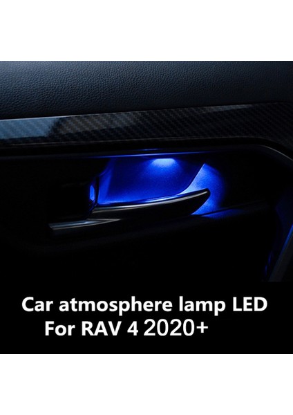 Kapı Kasesi Kolçak Atmosfer Işık Iç LED Mavi Dekorasyon Kapı Kasesi Toyota Için Çerçeve Işık Rav4 2020 (Yurt Dışından) fırsatları