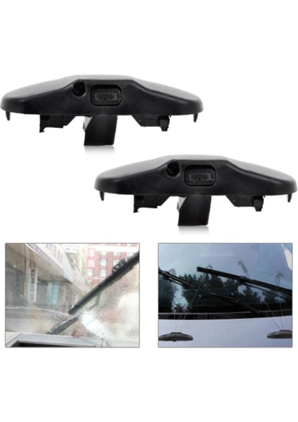 2pcs Ön Ön Cam Temizleyici Su Sprey Nozul Jeti Pass B6 B7 Golf Için 5 Mk5 6 Tiguan Touran Böceği Mükemmel Koltuk (Yurt Dışından) fiyatları