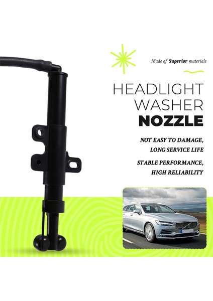 Araba Tampon Far Yıkayıcı Püskürtücü Nozul Aktüatör 31364192 31364193 Volvo V90 S90 Mk2 Iı 2.0t 2017- (Yurt Dışından) fırsatları