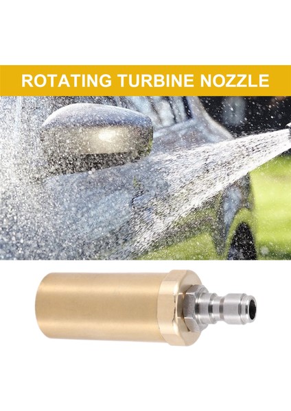 Araç Yıkama Basıncı Yıkayıcı Dönen Turbo Nozul 3600 Psi, 4.0 Delik, 4.0 Gpm (Yurt Dışından) indirimleri