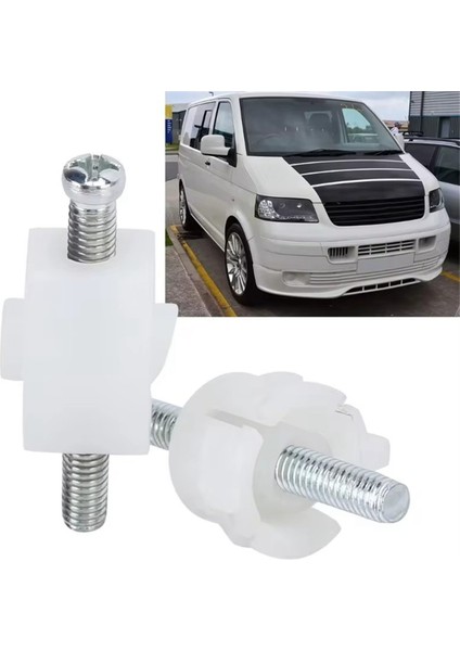 Araba Ön Far Düzenleyici Kit Vidalı Klipler Vw Taşıyıcı T4 Için 701941141A Set (Yurt Dışından) modelleri