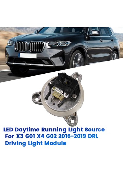 63117466102 Araba Far LED Bmw X3 G01 X4 G02 2016-2019 Drl Sürüş Işık Modülü Için Gündüz Çalışan Işık Kaynağı (Yurt Dışından) fiyatları
