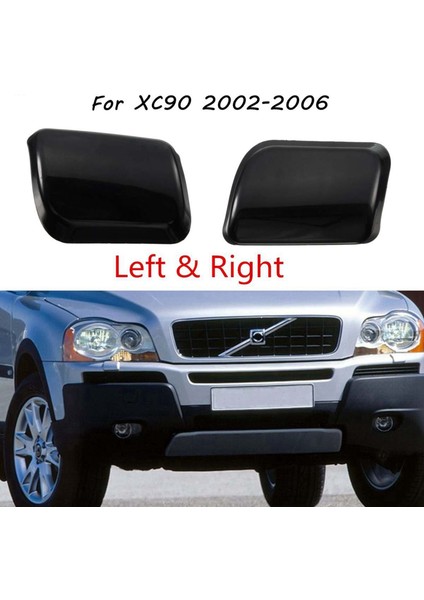 Volvo Için Sol Taraf XC90 2002-2006 Ön Tampon Far Lambası Yıkayıcı Jet Nozul Kapak Kapağı 30698208 (Yurt Dışından) fiyatları